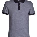 Polo en coton Pima avec détails contrastés