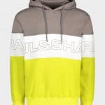 Sweat-shirt à capuche en coton biologique avec imprimé Paul&Shark