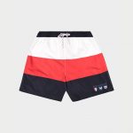 Costume de bain tricolore