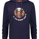 Hoodie avec imprimé