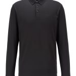 Polo à manches longues en coton interlock Pado 11