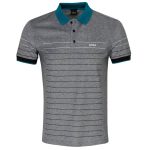 Paddy 4 Polo avec logos et rayures contrastés