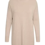 Robe col roulé décontractée