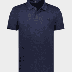 Polo piqué de coton avec logo brodé