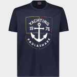 T-shirt de coton avec design imprimé
