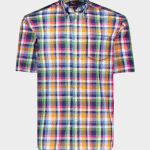 Chemise à carreaux décontractée