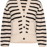 Cardigan rayé RAFEEL