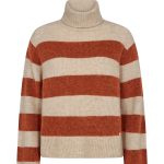 Tricot à col roulé rayé AIDY THORA