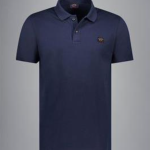 Polo piqué avec badge iconique