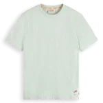 T-shirt chiné à col rond