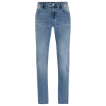 Jean slim fit en denim bleu très doux DELAWARE