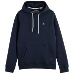 Chandail à capuche avec badge logo essentiel