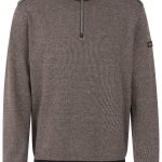 Pull en tricot mock zip