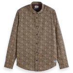 Chemise à imprimé fleuri sur toute la surface