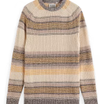 Pull à rayures dégradées