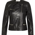 Manteau de cuir WENNA