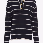 Pull à rayures en pur coton LESLEY