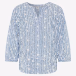 Chemisier fleuris en pur coton VELIA