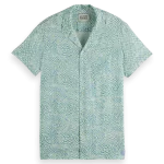 Chemise imprimée à manches courtes