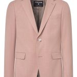 Veston modulaire Alzer en abricot clair chiné