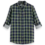 Chemise régulière double face