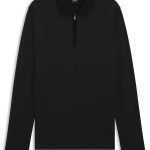 Polo en coton mercerisé à structure bicolore