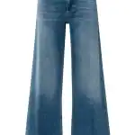 Jean taille haute coupe ample et large