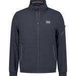 Veste softshell sportive bleu